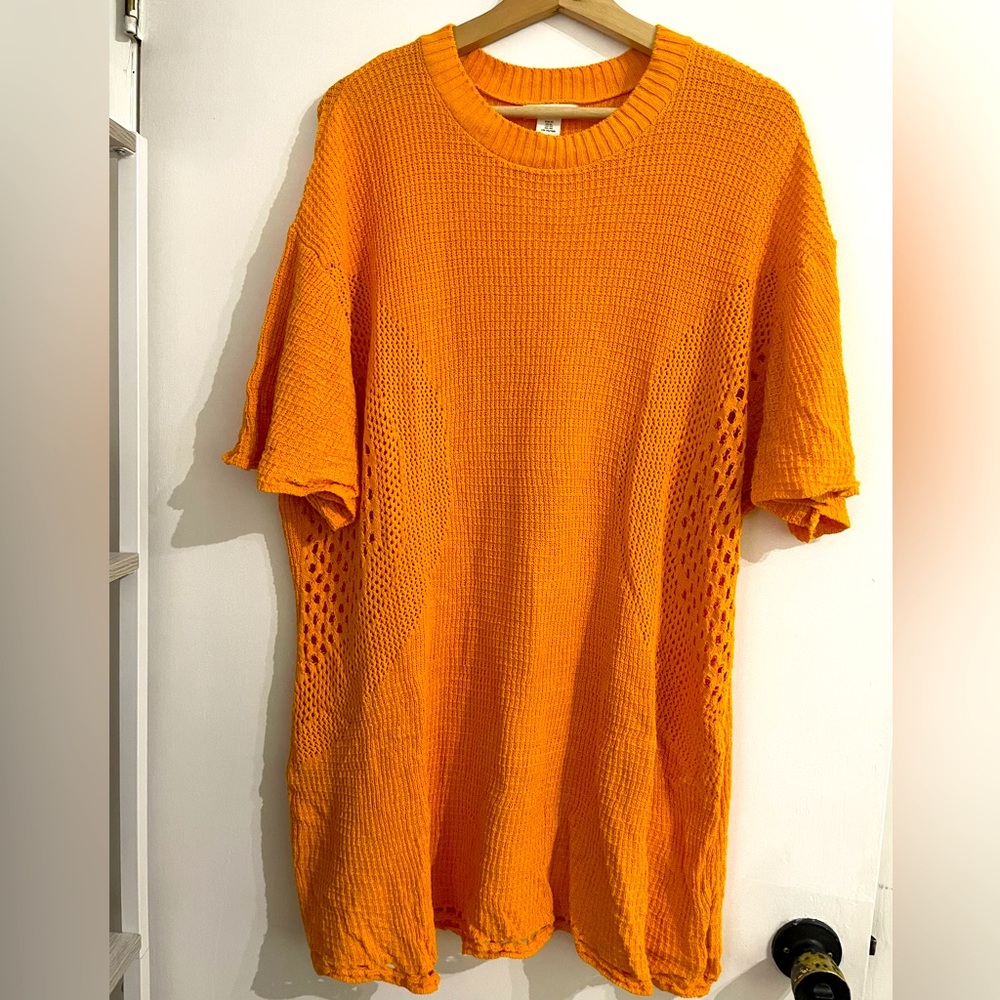 H&M crochet 100% cotton dress